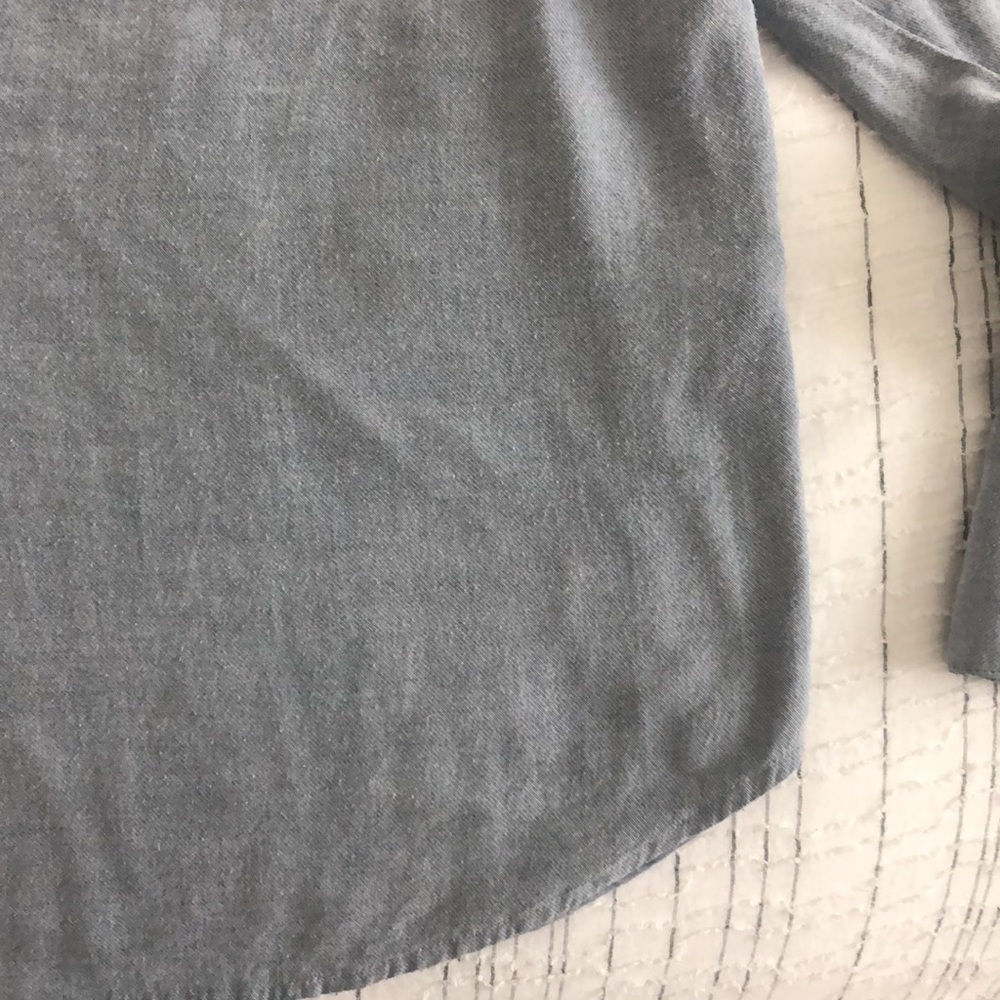 Bcbgeneration Chambray Collard Top - image 3